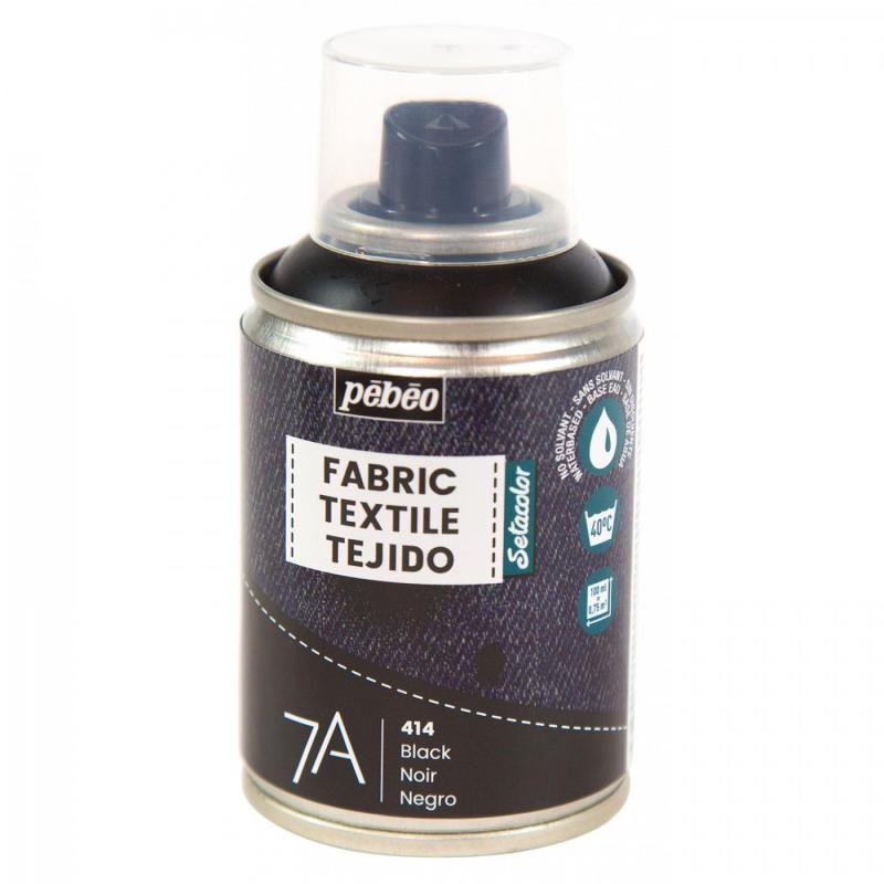7A sprej na textil 100 ml, black