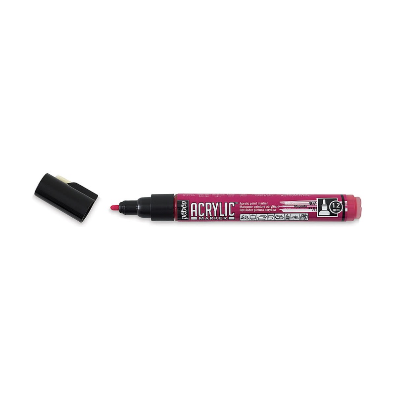 ACRYLIC MARKER 1,2 mm, 07 Magenta