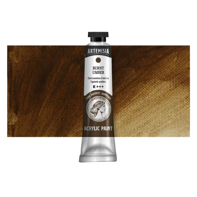Akrylová farba Artemisia burnt umber, 40 ml