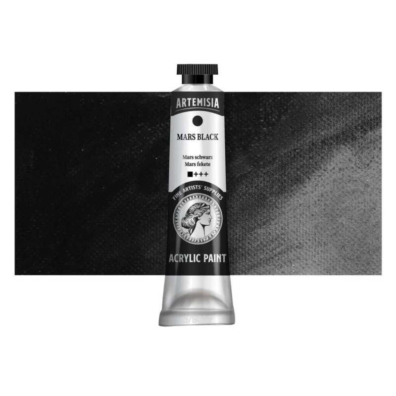 Akrylová farba Artemisia mars black, 120 ml