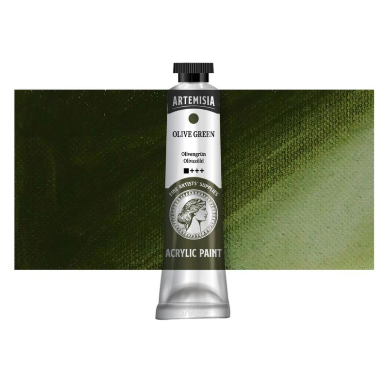 Akrylová farba Artemisia olive green, 40 ml