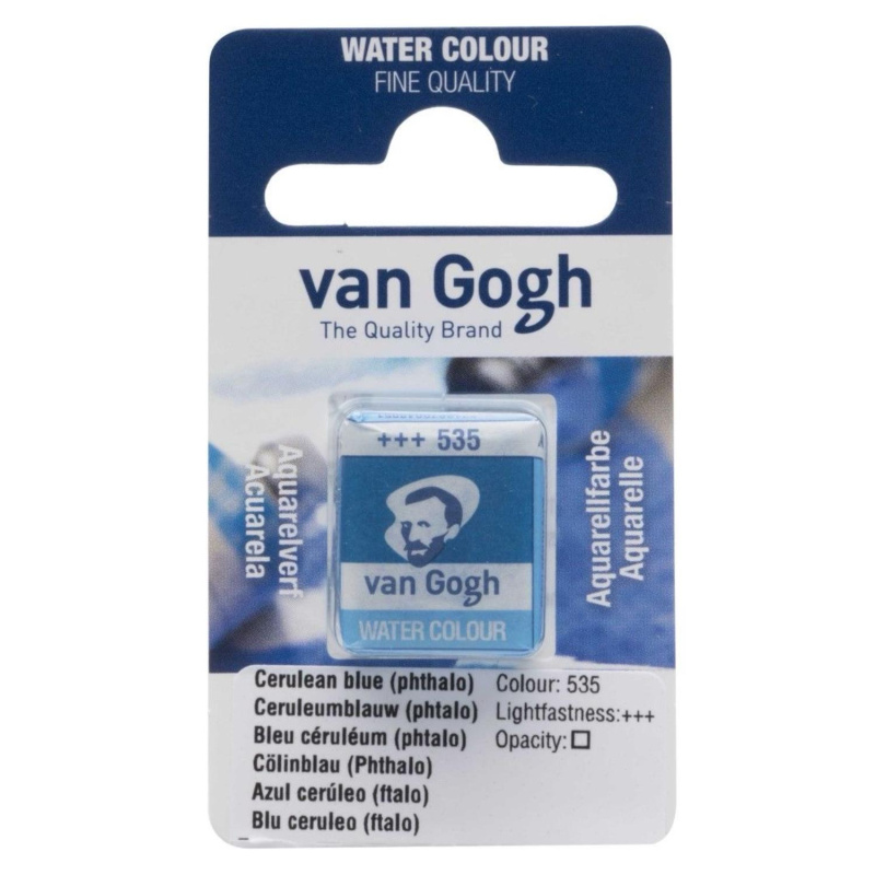 Akvarelová farba Van Gogh, 2 ml, Cerulean blue