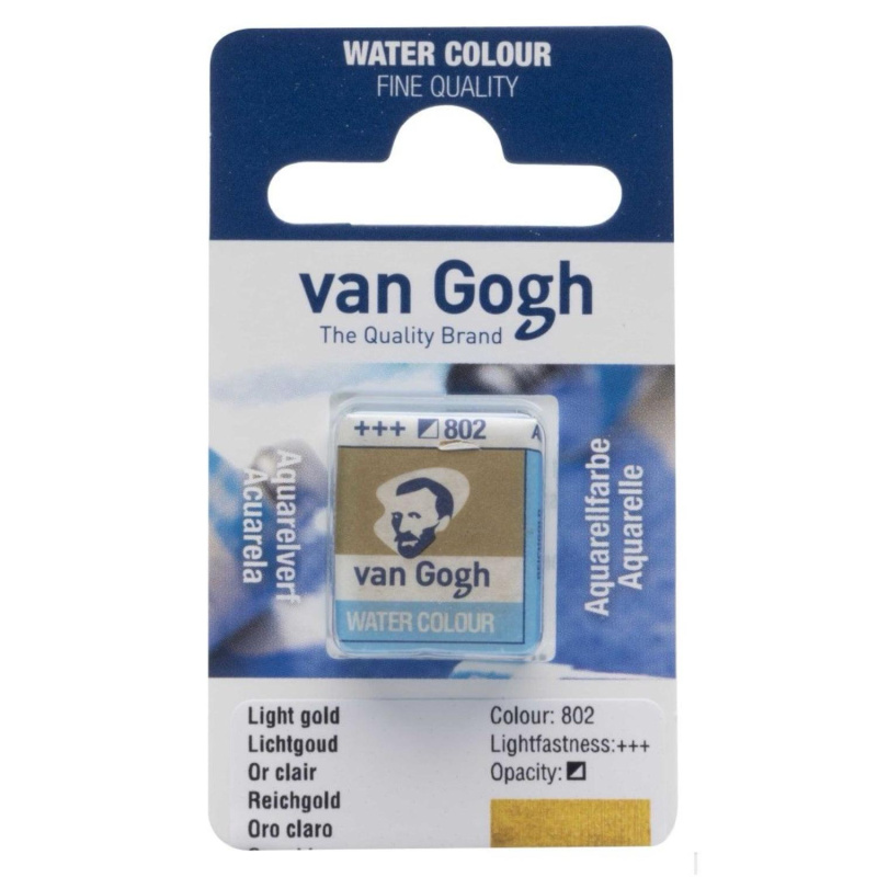 Akvarelová farba Van Gogh, 2 ml, Light gold