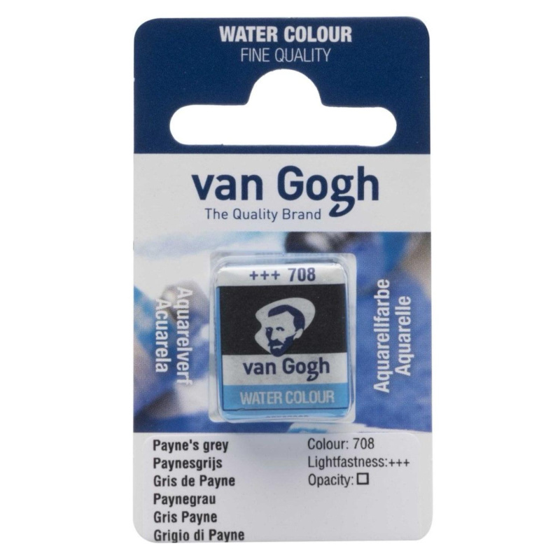 Akvarelová farba Van Gogh, 2 ml, Paynes grey
