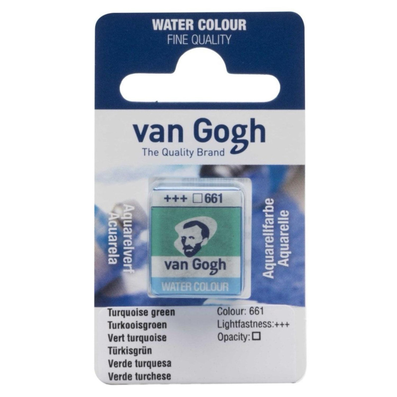 Akvarelová farba Van Gogh, 2 ml, Turquoise green