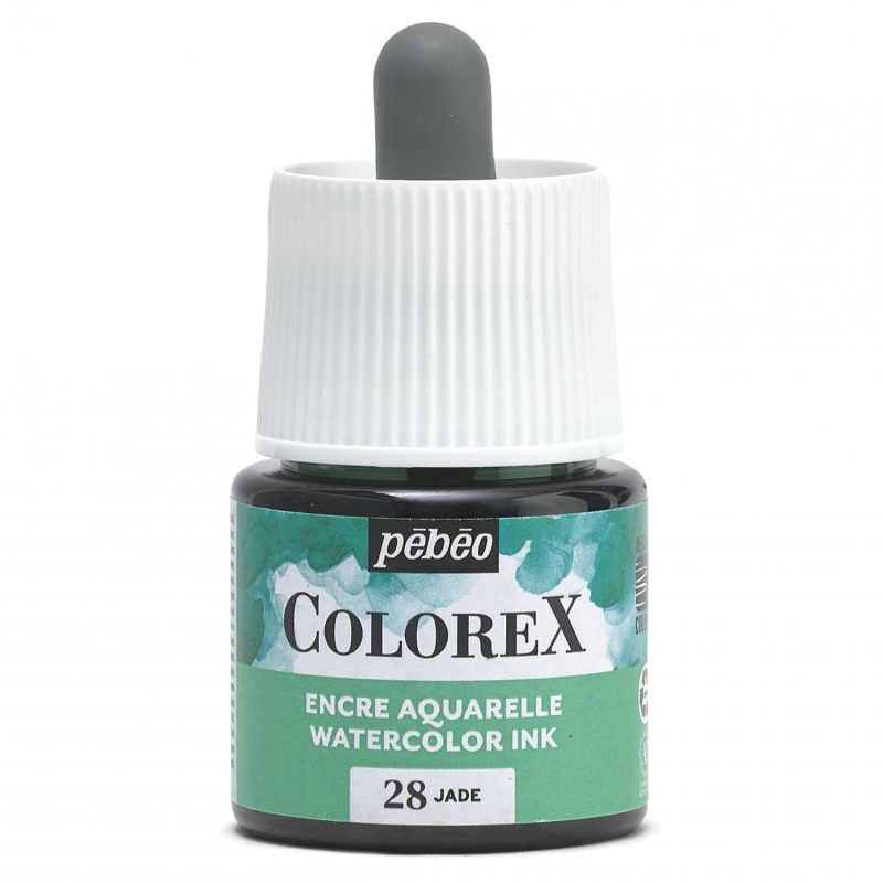 Akvarelový atrament COLOREX, jade 45 ml