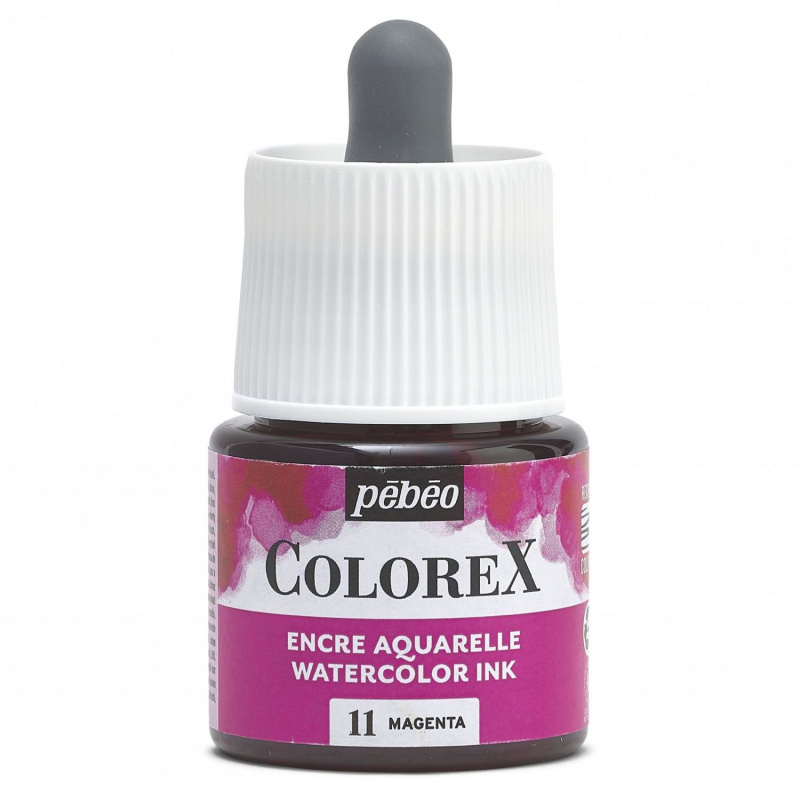 Akvarelový atrament COLOREX, magenta 45 ml