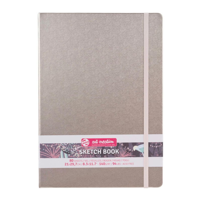 Art book, Art Creation, blok na skicovanie, 21 x 30 cm, pink champagne