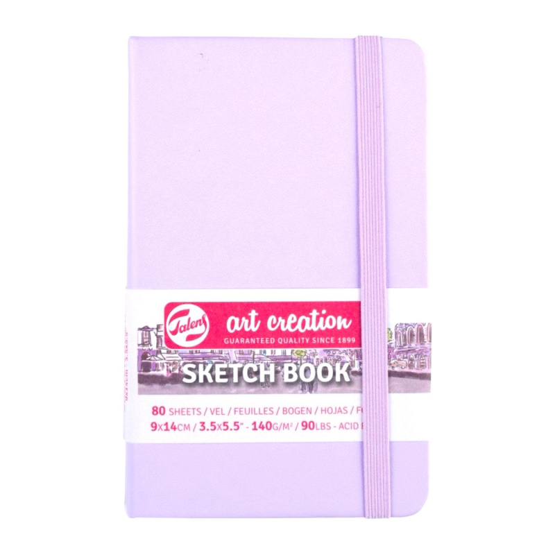 Art book, Art Creation, blok na skicovanie, 9 x 14 cm, violet