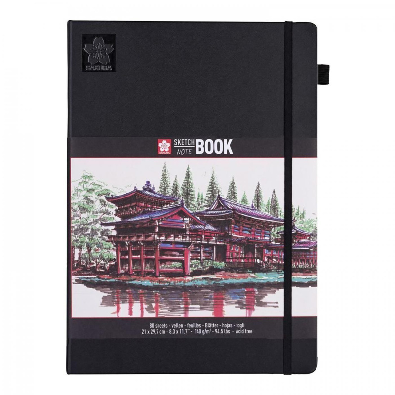 Art Book, Sakura, blok na skicovanie, 21 x 29,7 cm, béžový papier