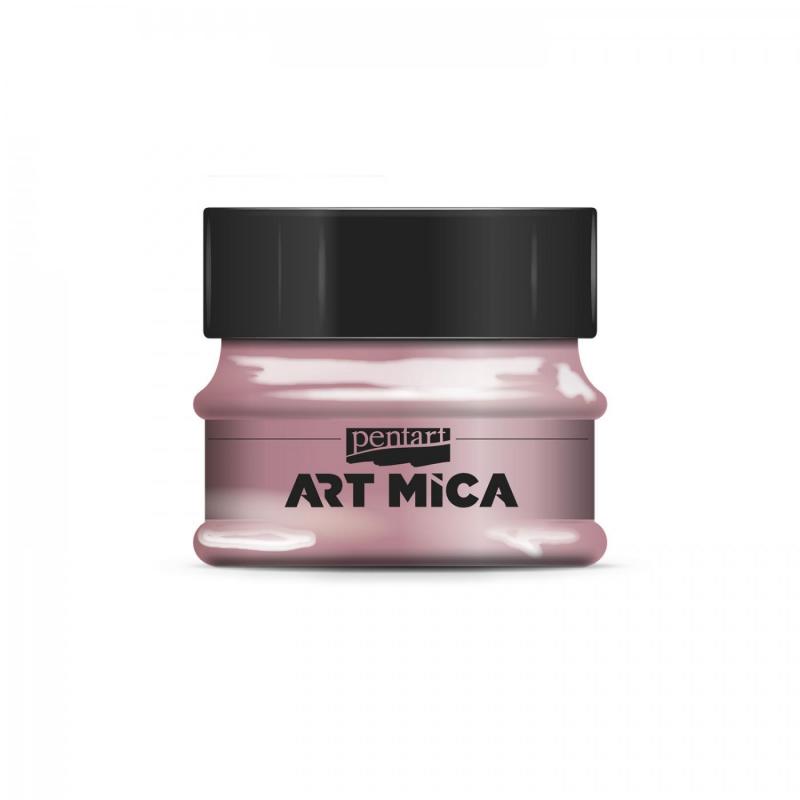 Art Mica, práškový pigment 9 g, ružová