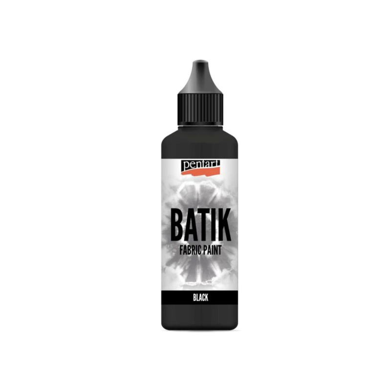 Batikovacia farba, 80 ml, čierna