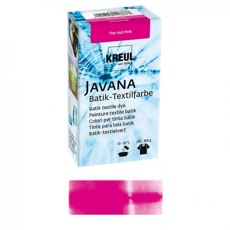 Batikovacia farba JAVANA, KREUL, 70 g ružová pink