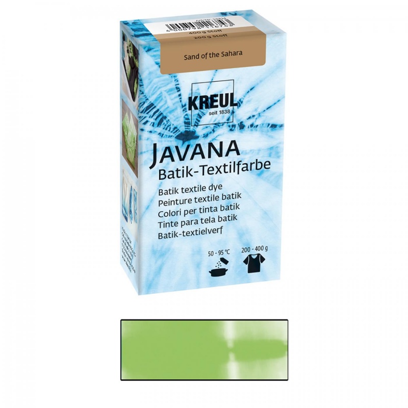 Batikovacia farba JAVANA, KREUL, 70 g sv. zelená