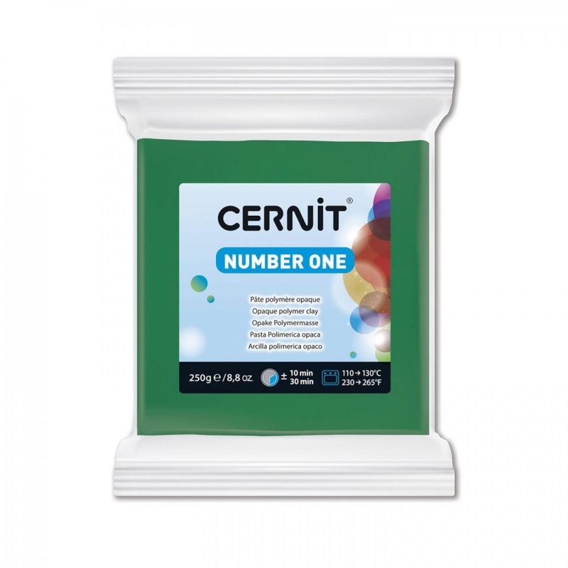 CERNIT Number One 250 g, 600 zelená