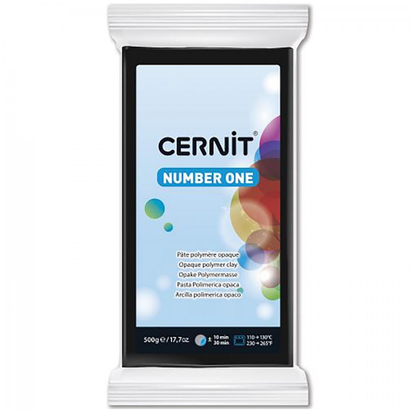 CERNIT Number One 500g, 100 čierna