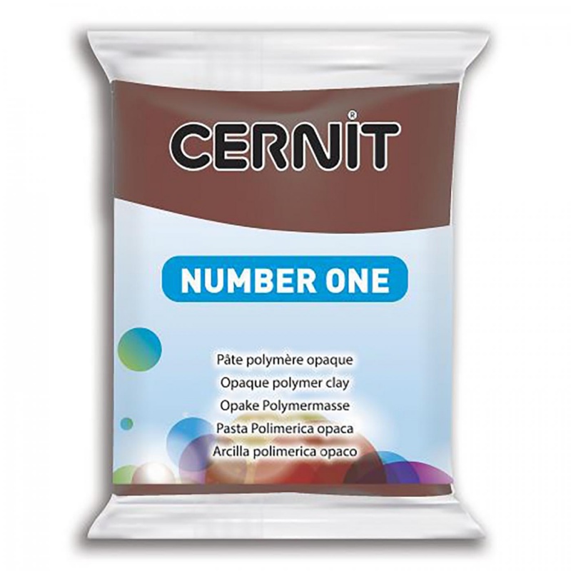 CERNIT Number One 56g, 800 hnedá