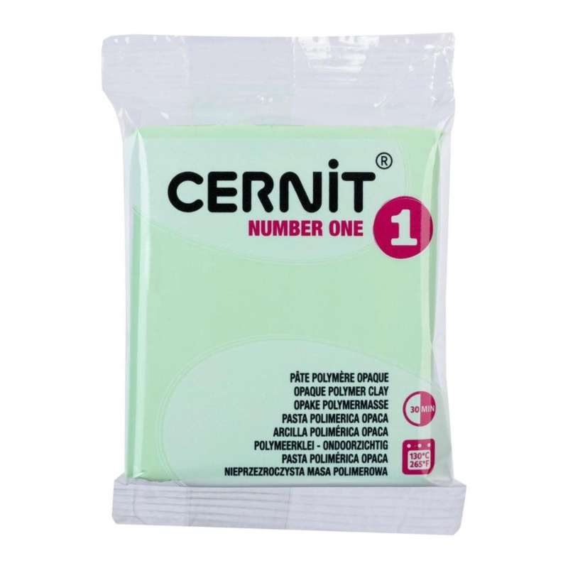 CERNIT Number One 56g, pastelová zelená