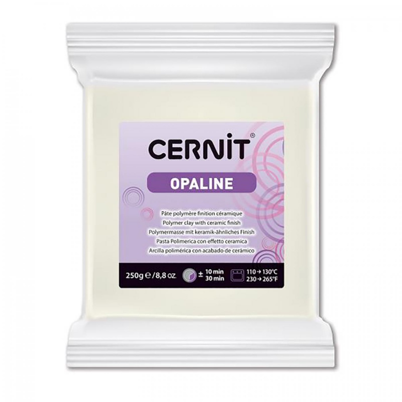 CERNIT Opaline 250g keramický vzhľad, 010 biela