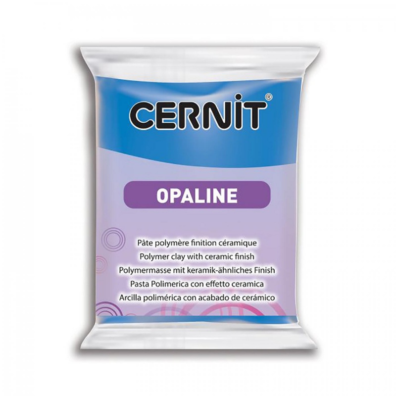 CERNIT Opaline 56g keramický vzhľad, 261 modrá