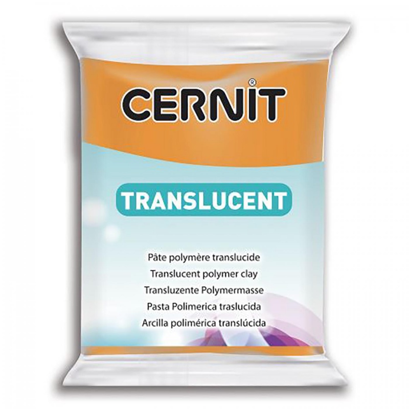 CERNIT Translucent 56g, 752 oranžová