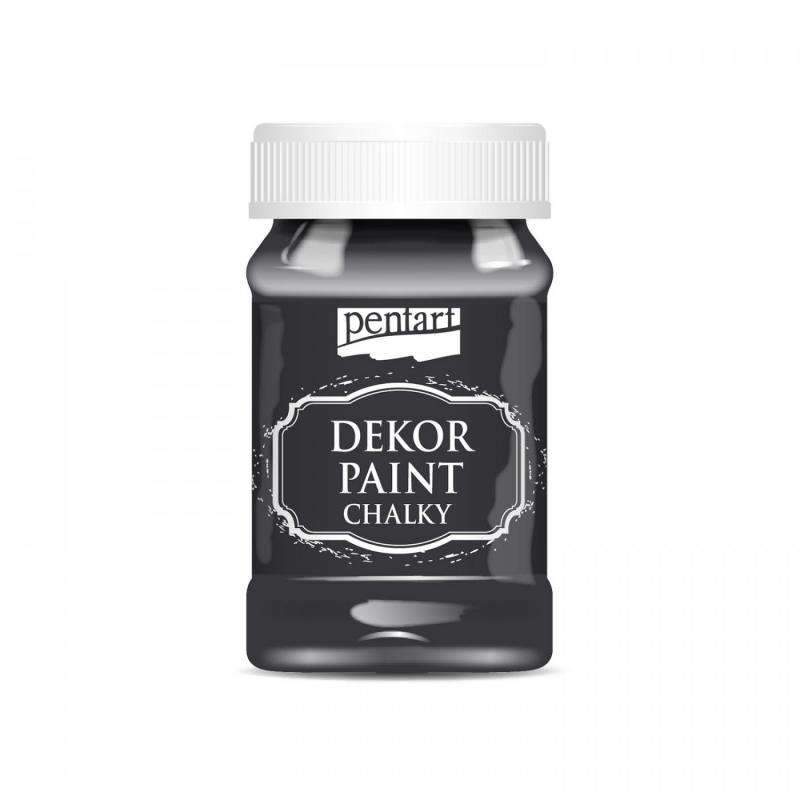 Dekor Paint Soft 100 ml, čierna