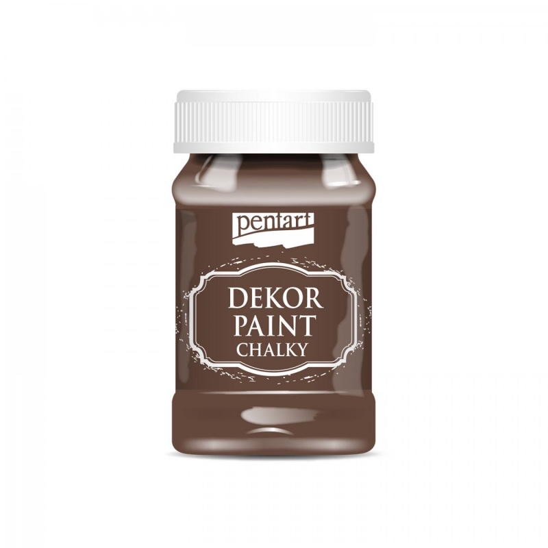 Dekor Paint Soft 100 ml, gaštanová hnedá