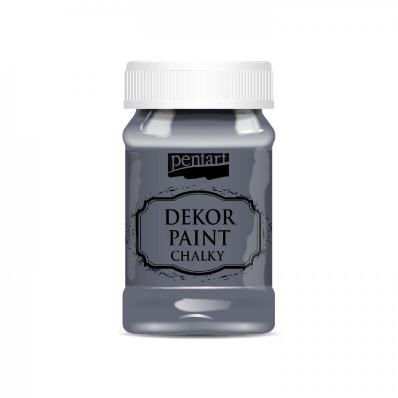 Dekor Paint Soft 100 ml, grafitová sivá