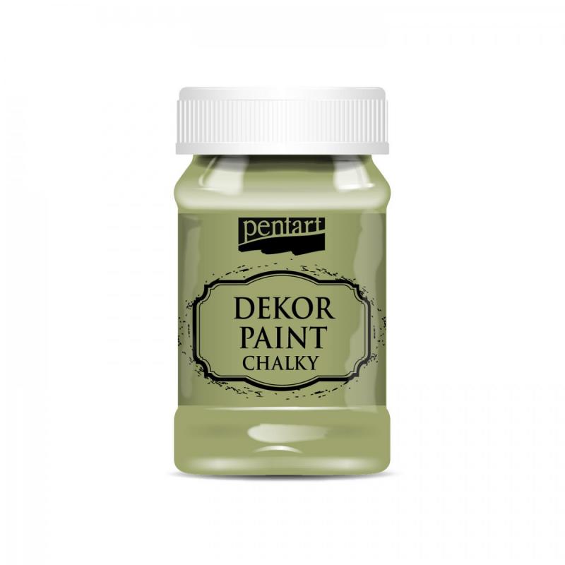 Dekor Paint Soft 100 ml, olivová
