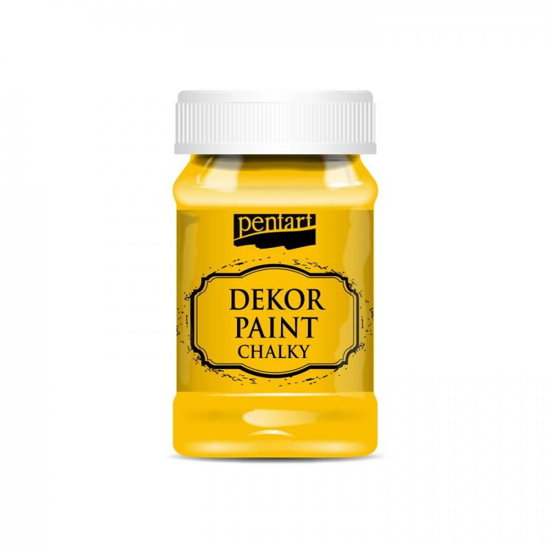 Dekor Paint Soft 100 ml, slnečná žltá