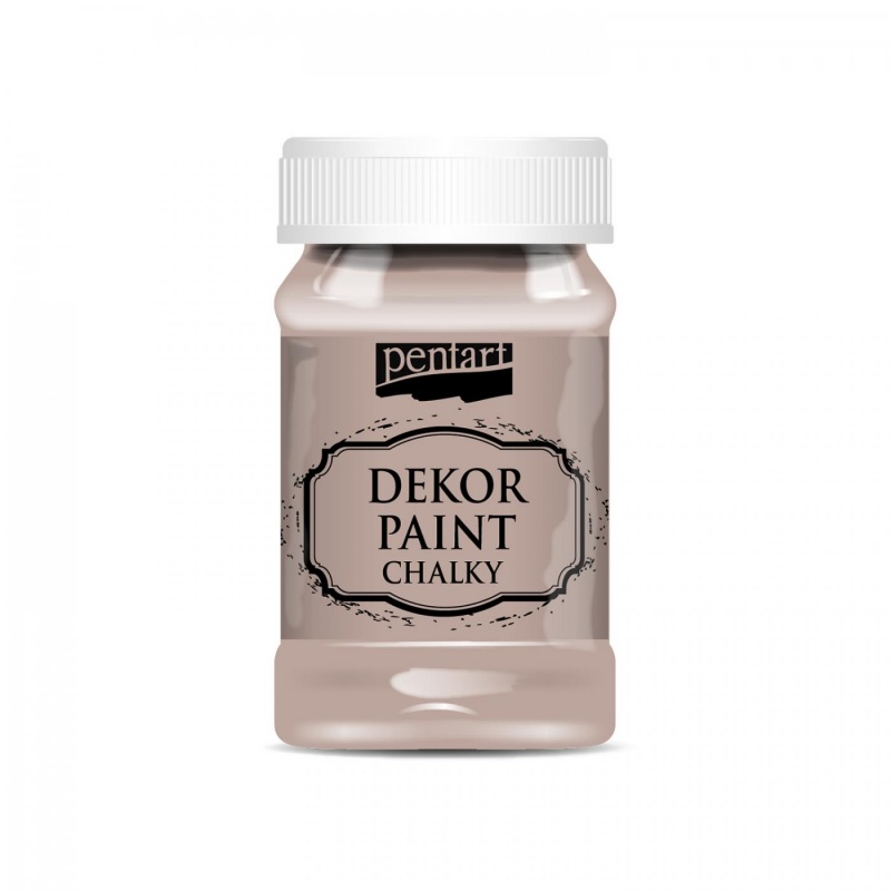 Dekor Paint Soft 100 ml, vintage hnedá