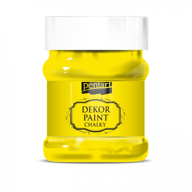 Dekor Paint Soft 230 ml, citrónová žltá