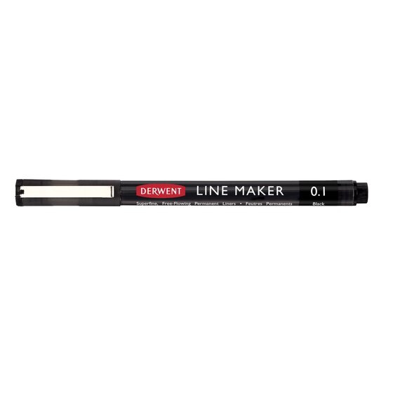 Derwent Graphik Line Maker, Black, 0.1