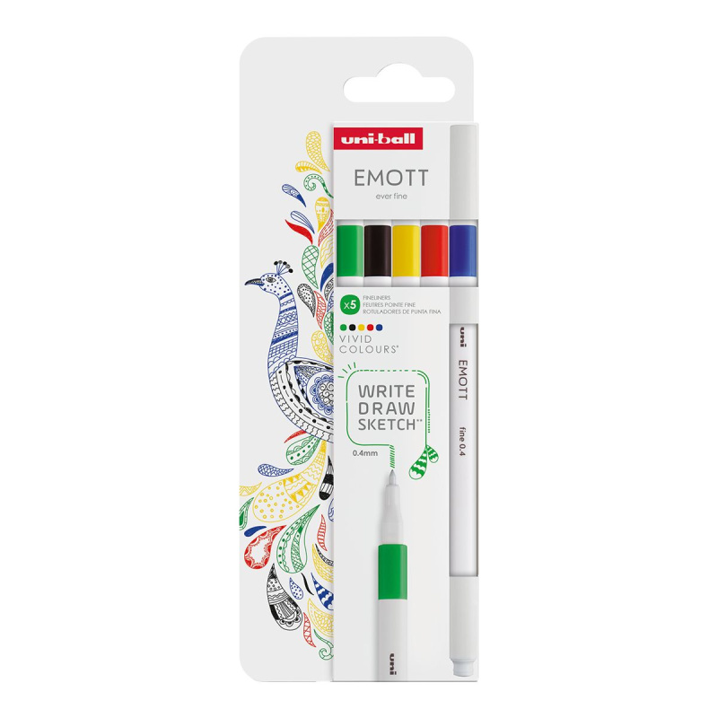 EMOTT liner, 0,4 mm, sada 5 ks VIVID