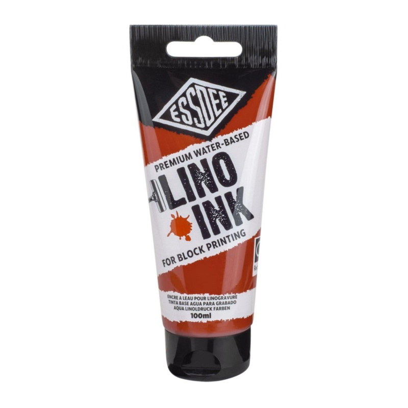 ESSDEE Farba na linoryt, 100 ml, Burnt Sienna