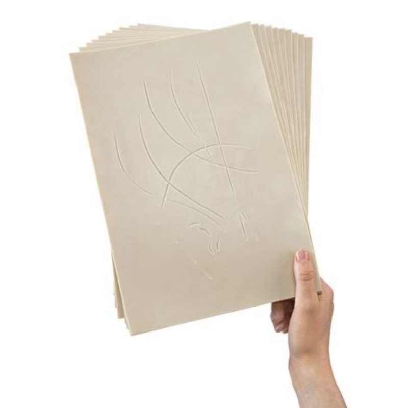 ESSDEE Lino blok SoftCut, 100 x 100 x 3 mm, 10 ks