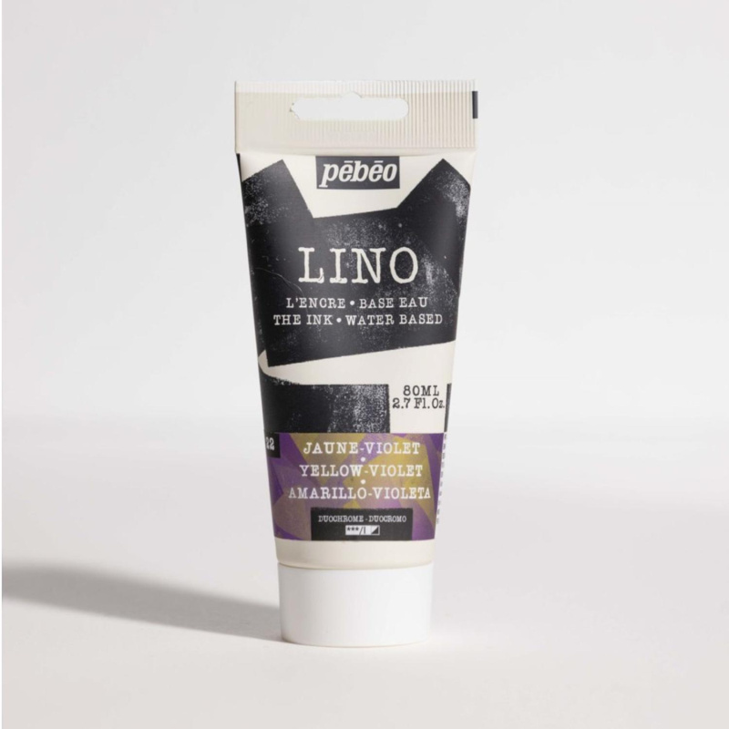 Farba na linoryt PEBEO LINOCUT - duochrome yellow-purple, 80 ml
