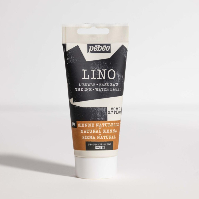 Farba na linoryt PEBEO LINOCUT - natural sienna, 80 ml