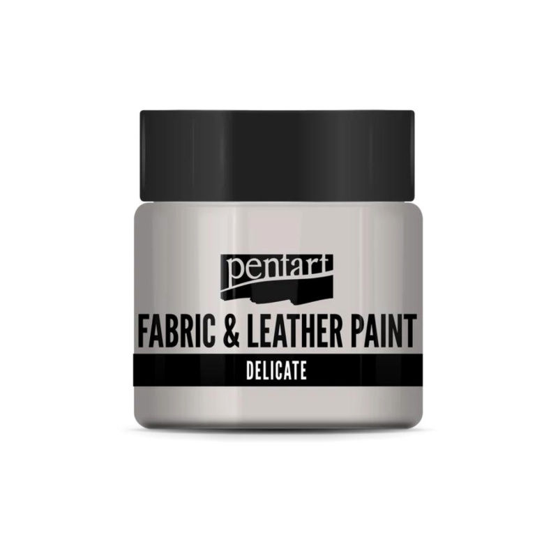 Farba na textil a kožu, delicate, 50 ml, strieborná
