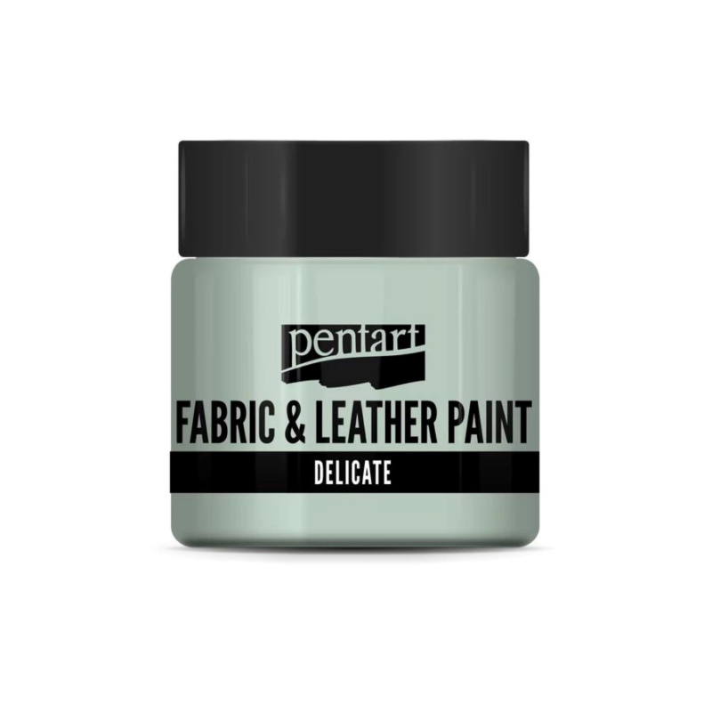 Farba na textil a kožu, delicate, 50ml, zelenostrieborná