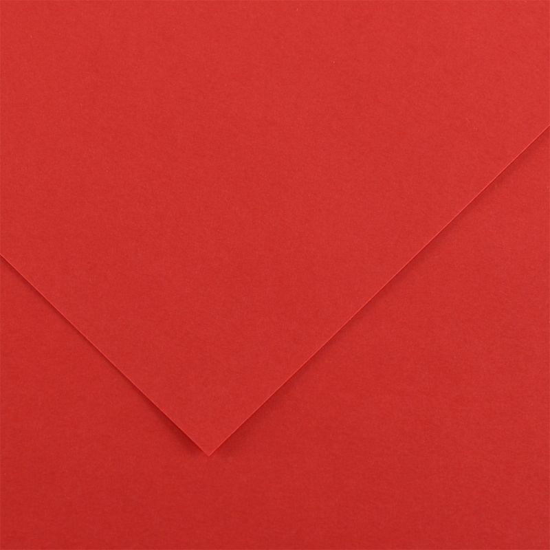 Farebný výkres Canson Colorline 50x65 cm, 150g , RED
