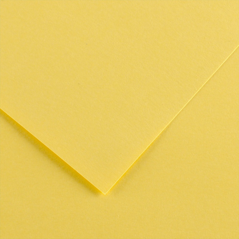 Farebný výkres Canson Colorline 50x65 cm, 150g , STRAW YELLOW