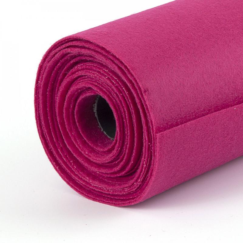 Filc 1 mm v rolke, 42 x 500 cm, magenta