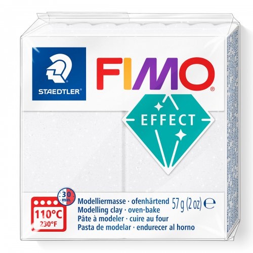 FIMO Effect Galaxy, 57 g, 002 biela