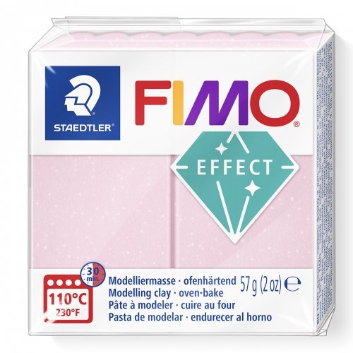 FIMO Effect Gemstone 57 g, 206 ružový kremeň