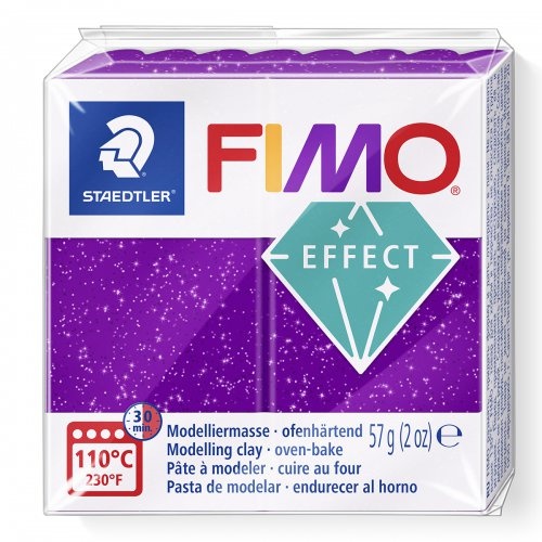 FIMO Effect Glitter 57 g, 602 trblietavá fialová