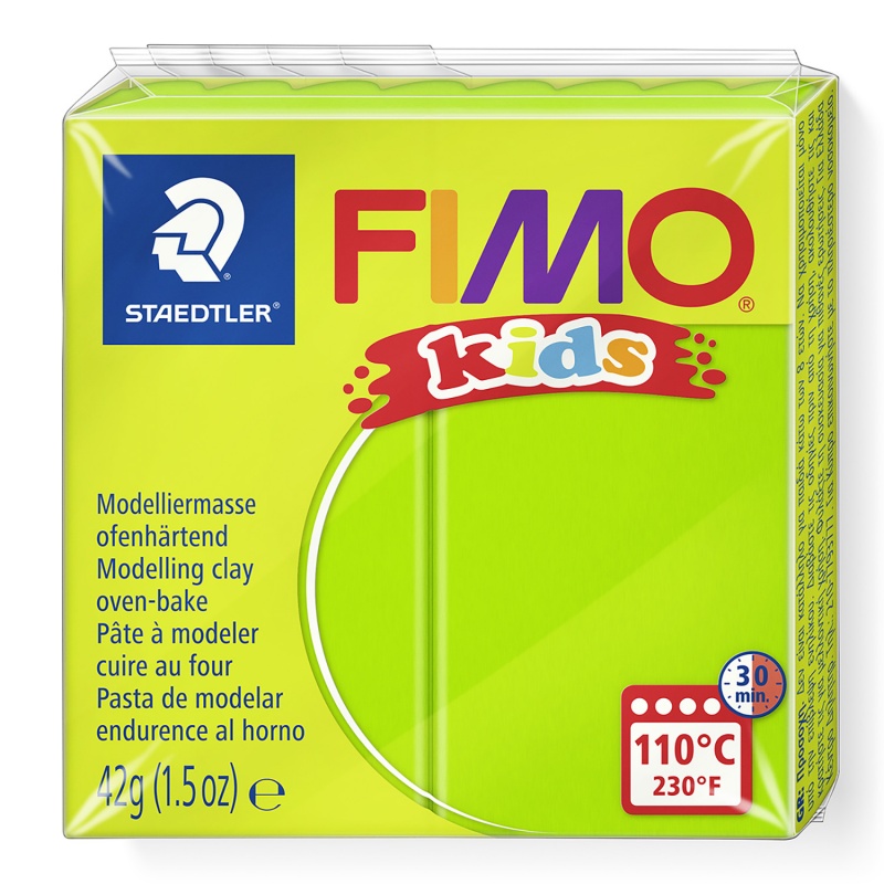 FIMO Kids, 42 g, 51 svetlá zelená