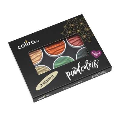 Finetec, Coliro Pearl color set Autumn, 6 farieb