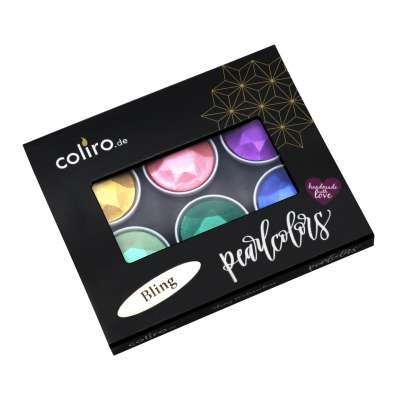 Finetec, Coliro Pearl color set Bling, 6 farieb