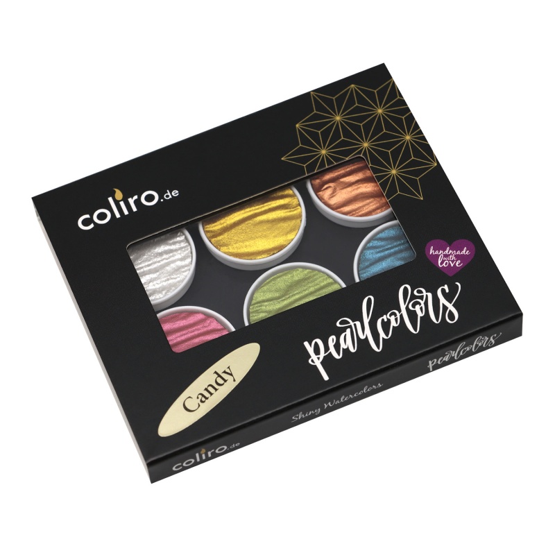 Finetec, Coliro Pearl color set Candy 6 farieb